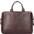  Briefcase leather 39 cm laptop compartment Variant braun