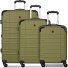  Amplar Evo 4 wheels Suitcase set 3-piece with expansion pleat Variant olive