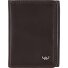  Polo Wallet RFID protection Genuine Leather 10 cm Variant dunkelbraun