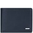 Leather Essentials QF wallet RFID leather 12 cm fold-out with zipper compartment Variant navy Leather Essentials QF wallet RFID leather 12 cm fold-out with zipper compartment Variant navy