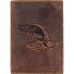  Vintage document case leather 12 cm Variant hecht