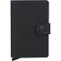  Miniwallet Credit card case RFID protection Leather 6.5 cm Variant black & blue