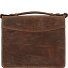  Vintage ring folder leather 34 cm Variant braun