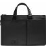  Russel Briefcase RFID protection Genuine Leather 42 cm Laptop compartment Variant black