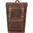  Vintage backpack leather 42 cm laptop compartment Variant brown