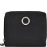 Athena Wallet RFID protection Genuine Leather 10.5 cm Variant schwarz
