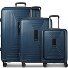  Essentials 14 4 wheels Suitcase set 3-piece Expandable Variant dark blue metallic