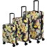  Cruise 4 wheels Suitcase set 3-piece Variant gelbe orchidee
