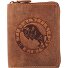  Vintage zodiac wallet leather 10 cm Variant stier