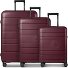  Essentials 11 4 wheels Suitcase set 3-piece Expandable Variant burgundy