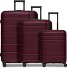 Essentials 11 4 wheels Suitcase set 3-piece with expansion pleat Variant burgundy  Essentials 11 4 wheels Suitcase set 3-piece with expansion pleat Variant burgundy
