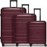  Essentials 11 4 wheels Suitcase set 3-piece with expansion pleat Variant burgundy
