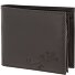  Leather Wallet RFID protection Genuine Leather 10 cm Variant braun-lizard