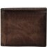 Derrick wallet leather 11.5 cm Variant dark brown  Derrick wallet leather 11.5 cm Variant dark brown