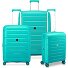  Starlight 3.0 4 wheels Suitcase set 3-piece with expansion pleat Variant mint green