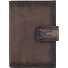  Dallas Credit card case RFID protection Leather 7 cm Variant grey