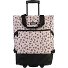  Wheel "Print" Shopping Trolley 50 cm Variant beige-rosa