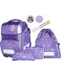  Ergolite School bag set 8-piece Variant flowery