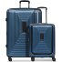  Essentials 14 4-wheel suitcase set 2 pcs. laptop compartment with expansion fold Variant dark blue metallic