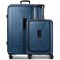  Essentials 14 4-wheel suitcase set 2 pcs. laptop compartment with expansion fold Variant dark blue metallic