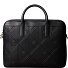  Embossed Briefcase 36 cm Laptop compartment Variant black