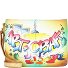  Art+Craft Messenger leather 41 cm Variant handbemalt