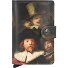  Art credit card case RFID leather 6 cm Variant art night watch