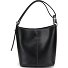  Halo Shoulder Bag Genuine Leather 19 cm Variant black