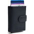  Hollis Wallet RFID protection Genuine Leather 10 cm Variant navy