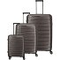  Air Base 4 wheels Suitcase set 3-piece with expansion pleat Variant coffee