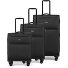 Jupiter 4X 4 wheels Suitcase set 3-piece Variant black  Jupiter 4X 4 wheels Suitcase set 3-piece Variant black