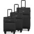  Jupiter 4X 4 wheels Suitcase set 3-piece Variant black