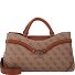Dea Handbag 33 cm Variant latte logo Dea Handbag 33 cm Variant latte logo