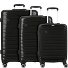  Madrid 4 wheels Suitcase set 3-piece Variant schwarz