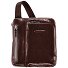  Blue Square shoulder bag leather 21 cm Variant mahagonibraun