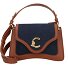 C-Me Handbag Leather 23.5 cm Variant blue den-cognac C-Me Handbag Leather 23.5 cm Variant blue den-cognac