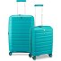  B-Flying 4 wheels Suitcase set 2-piece with expansion pleat Variant turchese