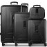  Essentials 14 4-wheel suitcase set + beauty case 4 pcs. with stretch fold Variant black metallic