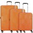  Sunchaser 4 wheels Suitcase set 3-piece Variant copper orange