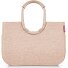 Loopshopper L frame shopper bag 46 cm Variant frame twist coffee Loopshopper L frame shopper bag 46 cm Variant frame twist coffee