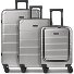  Dublin 4 wheels Suitcase set 3-piece Expandable Variant grey taupe