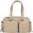  Pocket Shoulder Bag Genuine Leather 33 cm Variant grigio sabbia
