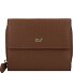  Asti Wallet RFID protection Genuine Leather 12 cm Variant saddle brown