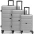  Essentials 08 3-SET 4 wheels Suitcase set 3-piece Variant silver-colored 2