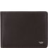  Polo Wallet RFID protection Genuine Leather 12 cm Variant dunkelbraun
