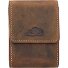  Vintage cigarette case leather 7.5 cm Variant braun