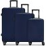  Essentials 09 3-SET 4 wheels Suitcase set 3-piece Variant dark-blue