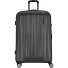 Moonrock 4 wheels Trolley 78 cm with expansion pleat Variant black brushed  Moonrock 4 wheels Trolley 78 cm with expansion pleat Variant black brushed