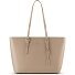  Bologna Leather XL Shopper Bag, Leather, 35 cm Variant sand