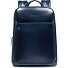  Blue Square Daypack RFID protection Leather 37 cm Laptop compartment Variant blue